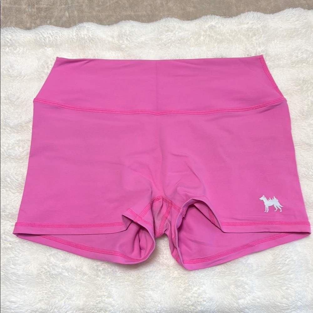Pink Women's Athletic Shorts